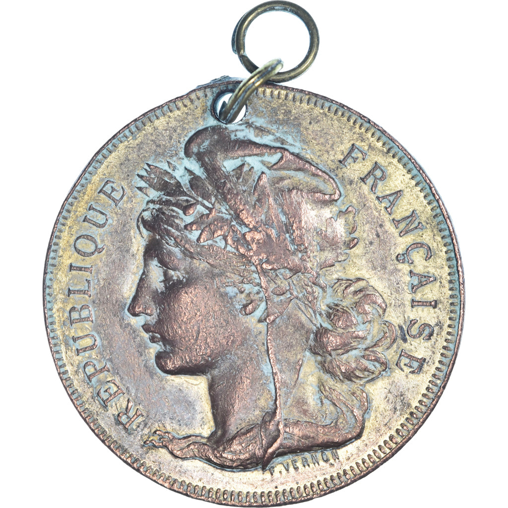 France, Medal, Ville de Malo-les-Bains, Nord, Geography, Vernon, EF(40-45)