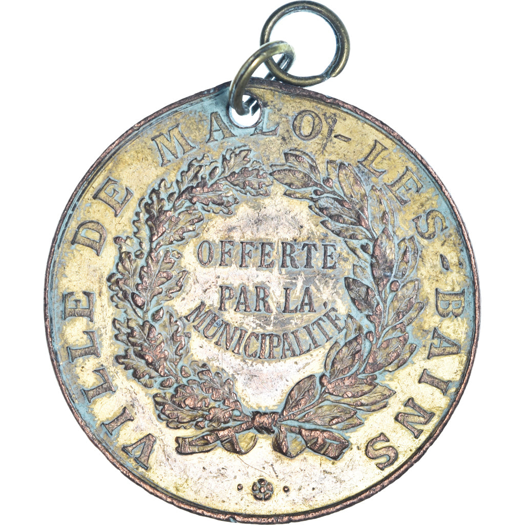 France, Medal, Ville de Malo-les-Bains, Nord, Geography, Vernon, EF(40-45)