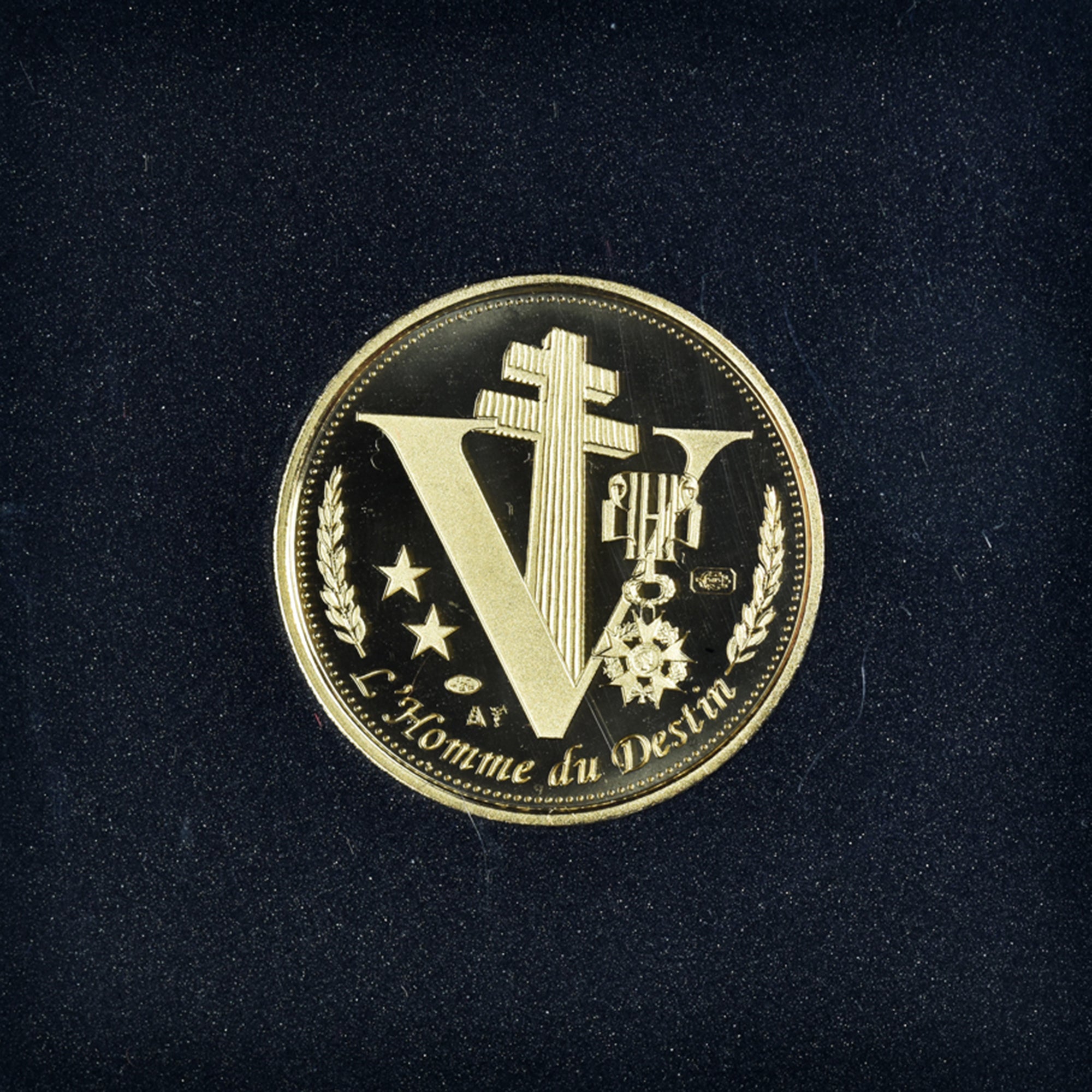 France, Medal, Charles de Gaulle, un Homme, un Destin, Politics, 2012