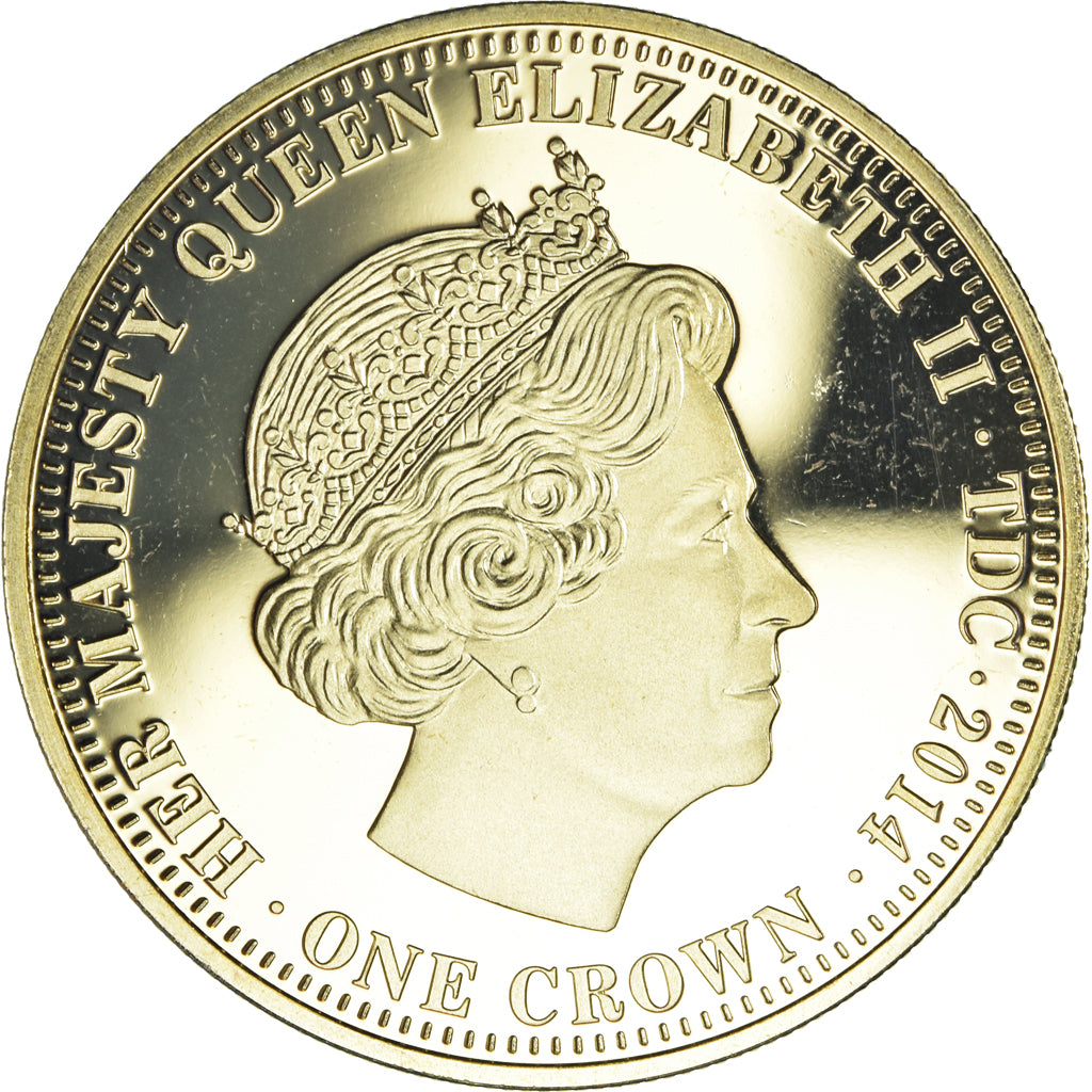 Coin, Great Britain, Archbishop Karol Wojtyla, Crown, 2014, MS(65-70)