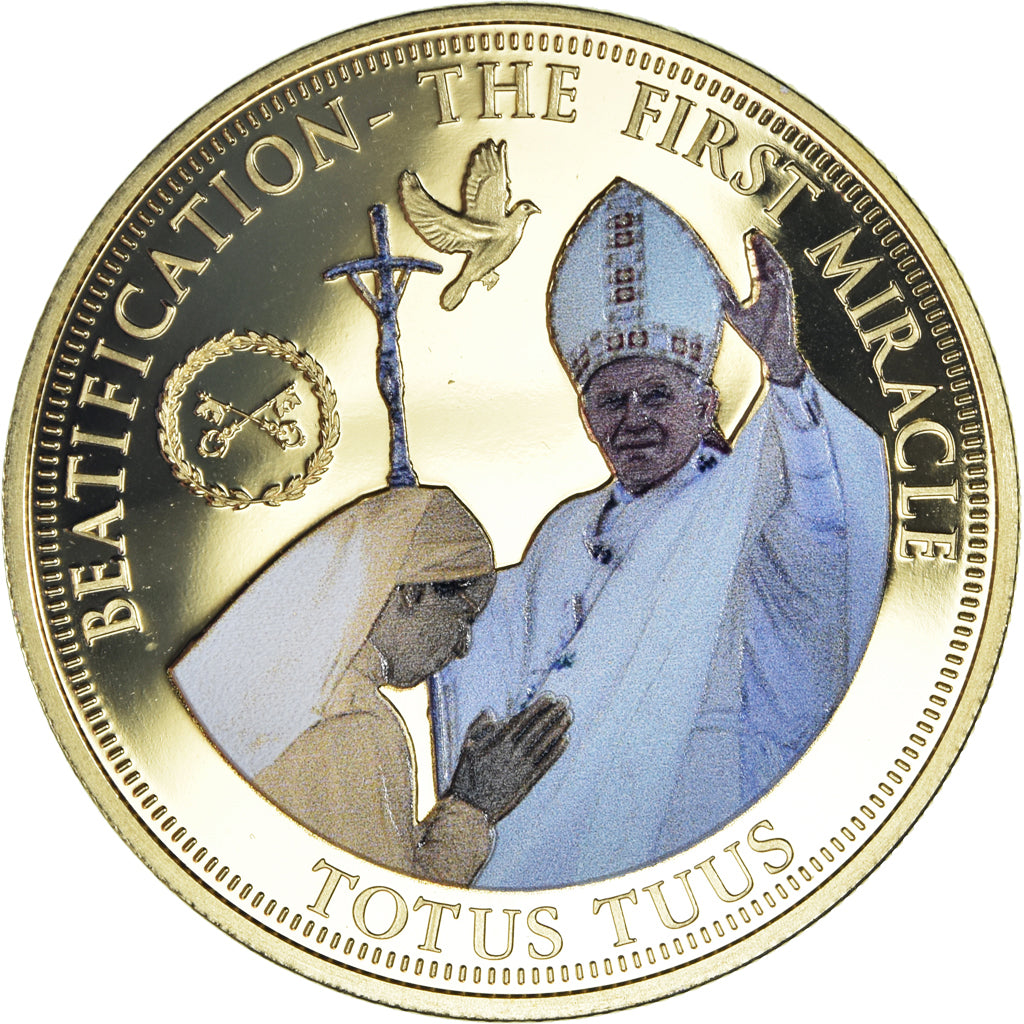 Münze, Großbritannien, Beatification, The First Miracle, Crown, 2014, STGL