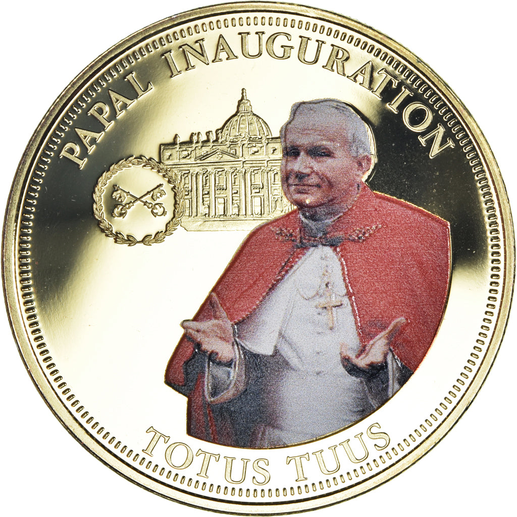 Münze, Großbritannien, Papal Inauguration, Crown, 2014, STGL, Copper-Nickel