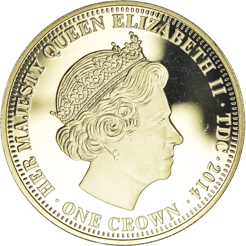 Coin, Great Britain, Cardinal Priest of San Cesareo in Palatio, Crown, 2014, BE