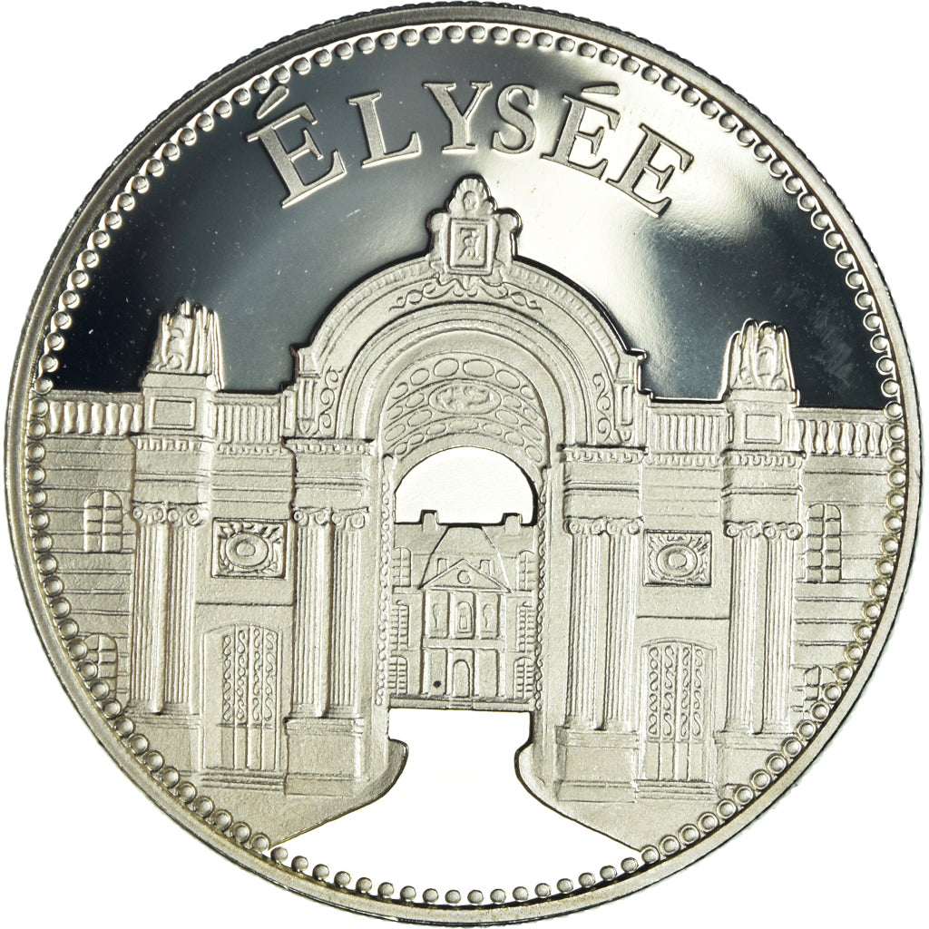Frankrijk, Medaille, L'Elysée, FDC, Copper-Nickel Gilt