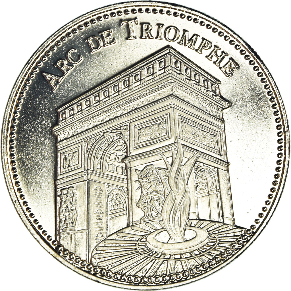Frankrijk, Medaille, Paris - L'Arc de Triomphe, Patrimoine, FDC, Copper-Nickel