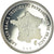 Francja, medal, Le Panthéon, Patrimoine, MS(65-70), Pokryte Miedź- Nikiel