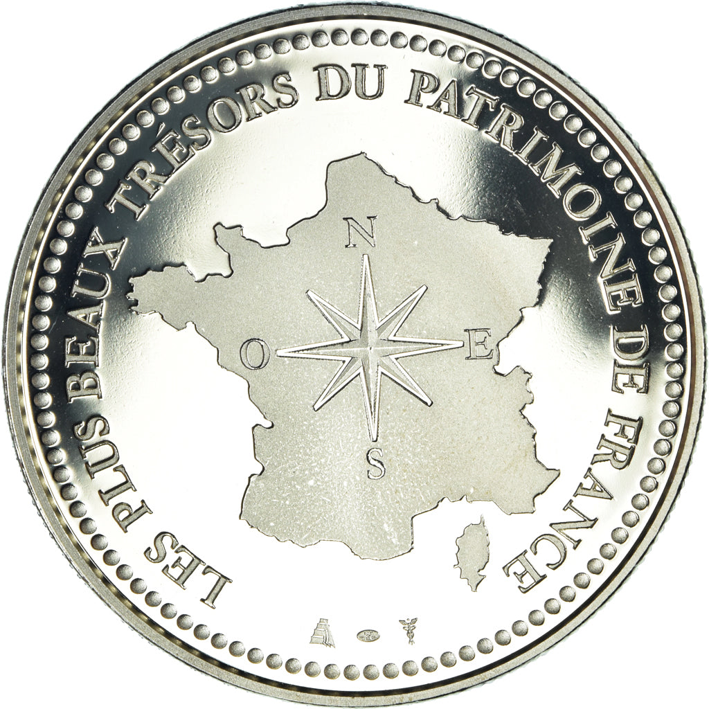 Francia, medalla, L'Hôtel des Invalides, Paris, Patrimoine, FDC, Cobre -