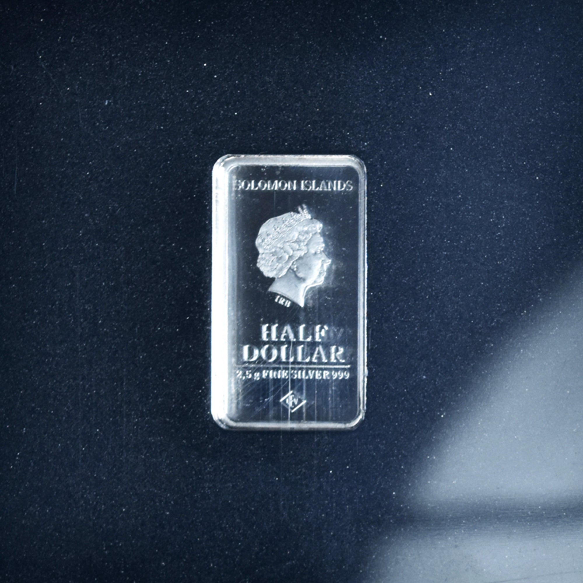 Moneta, Isole Salomone, Tour Eiffel, Half Dollar, 2015, Proof, FDC, Argento