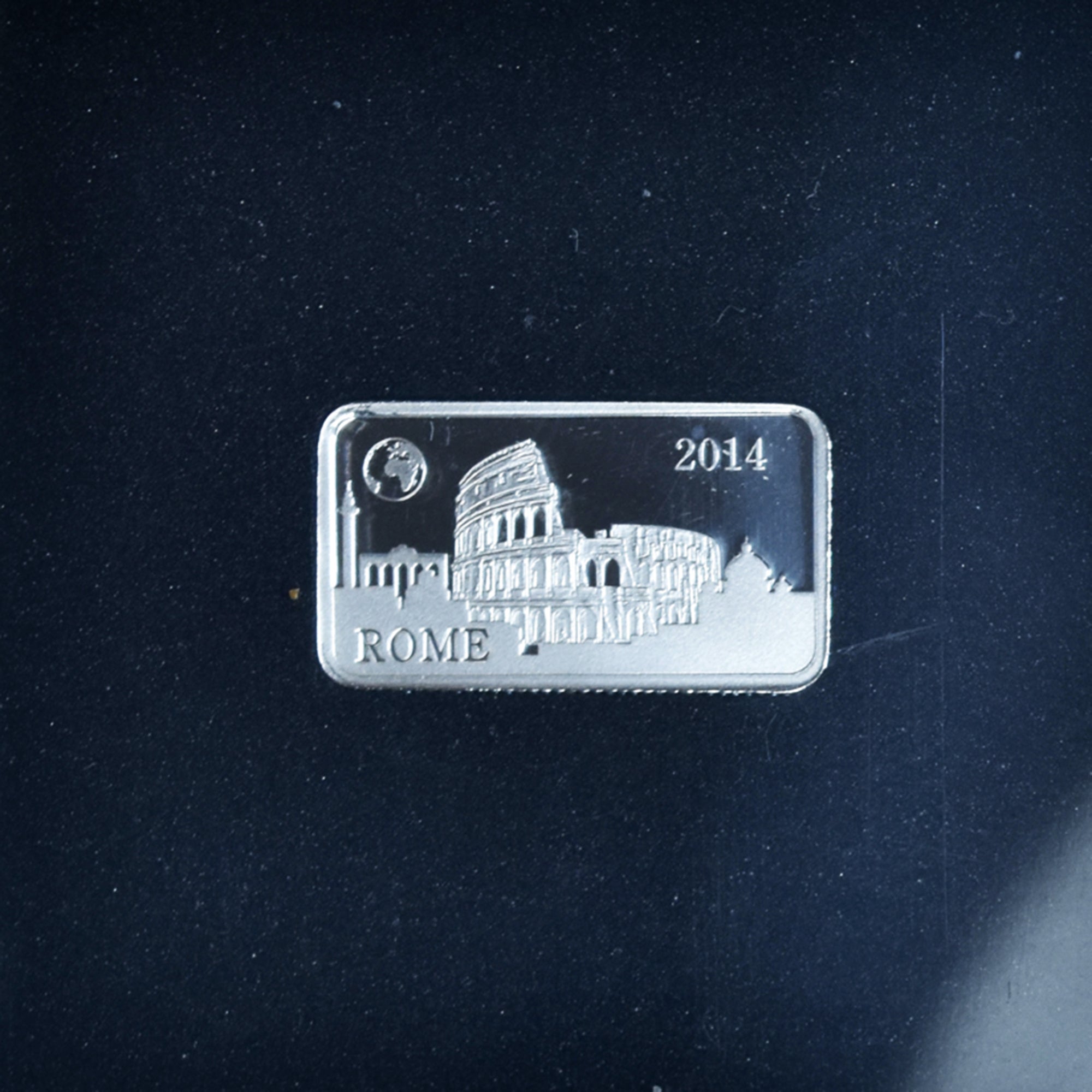 Moneta, Isole Salomone, Rome, Half Dollar, 2014, Proof, FDC, Argento