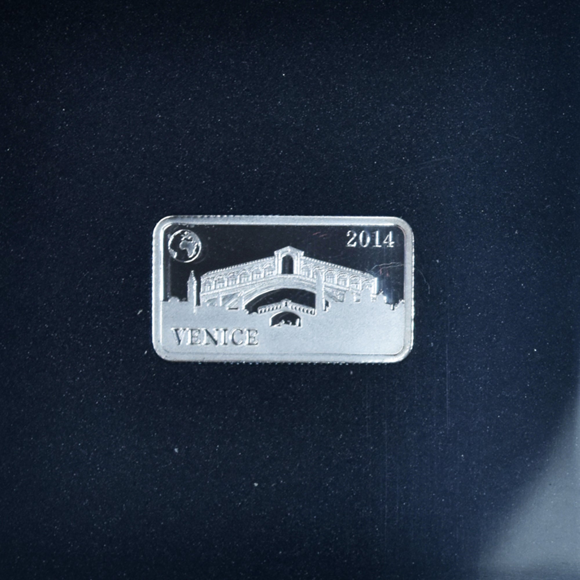 Moneta, Isole Salomone, Venice, Half Dollar, 2014, Proof, FDC, Argento