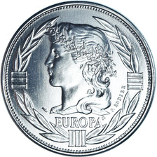Francia, medalla, Ecu Europa, Marianne, Politics, 1991, Rodier, FDC, Cobre -