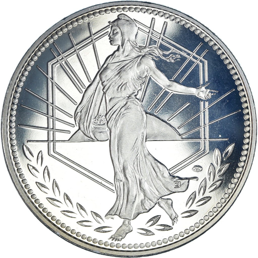 France, Médaille, L'Europe, La Semeuse, Politics, 2001, Proof, FDC