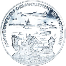 France, Medal, Anniversaire du Débarquement de Normandie, WAR, BE, MS(65-70)