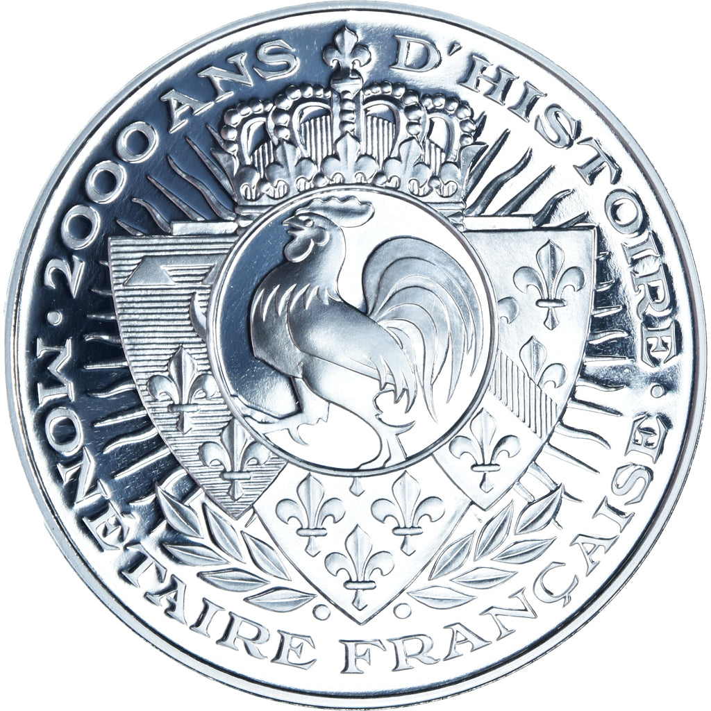 France, Médaille, Histoire Monétaire, Ecu aux Lauriers, Louis XV, BE, FDC