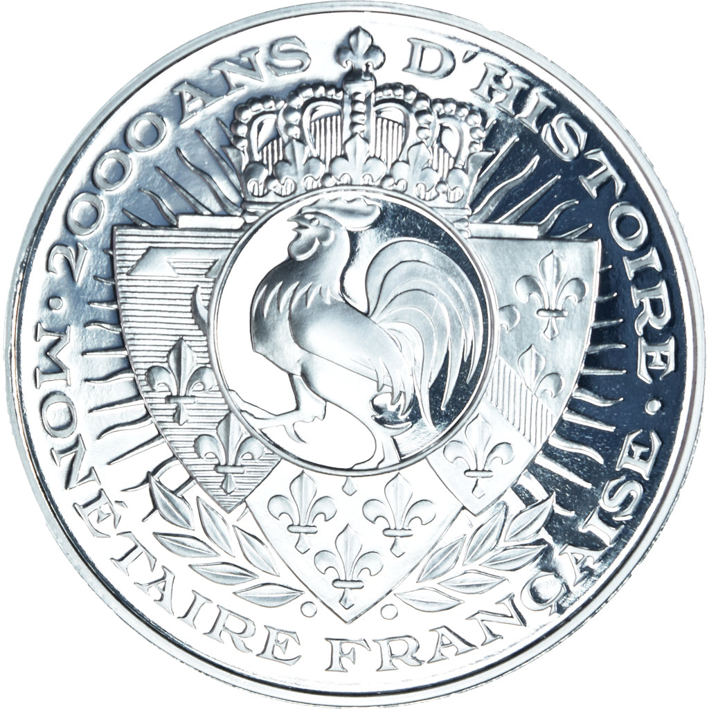 France, Medal, Histoire Monétaire, Statère Vercingétorix, BE, MS(65-70)