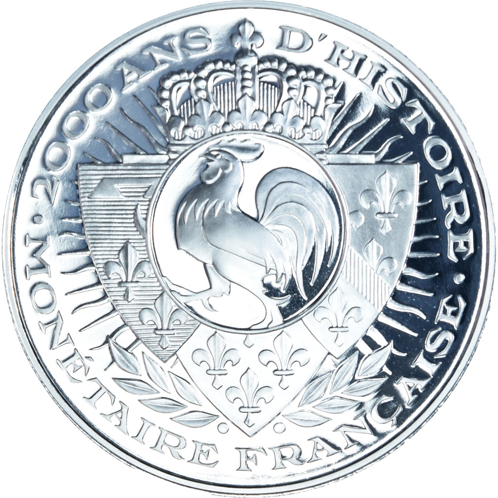 France, Medal, Histoire Monétaire, Ecu d'Argent, Louis XIII, BE, MS(65-70)
