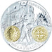 France, Medal, Histoire Monétaire, Royal d'Or, BE, MS(65-70), Silver