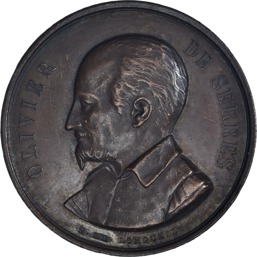 Frankreich, Medaille, Olivier de Serres, Comice Agricole de Pamiers, Ariège, De