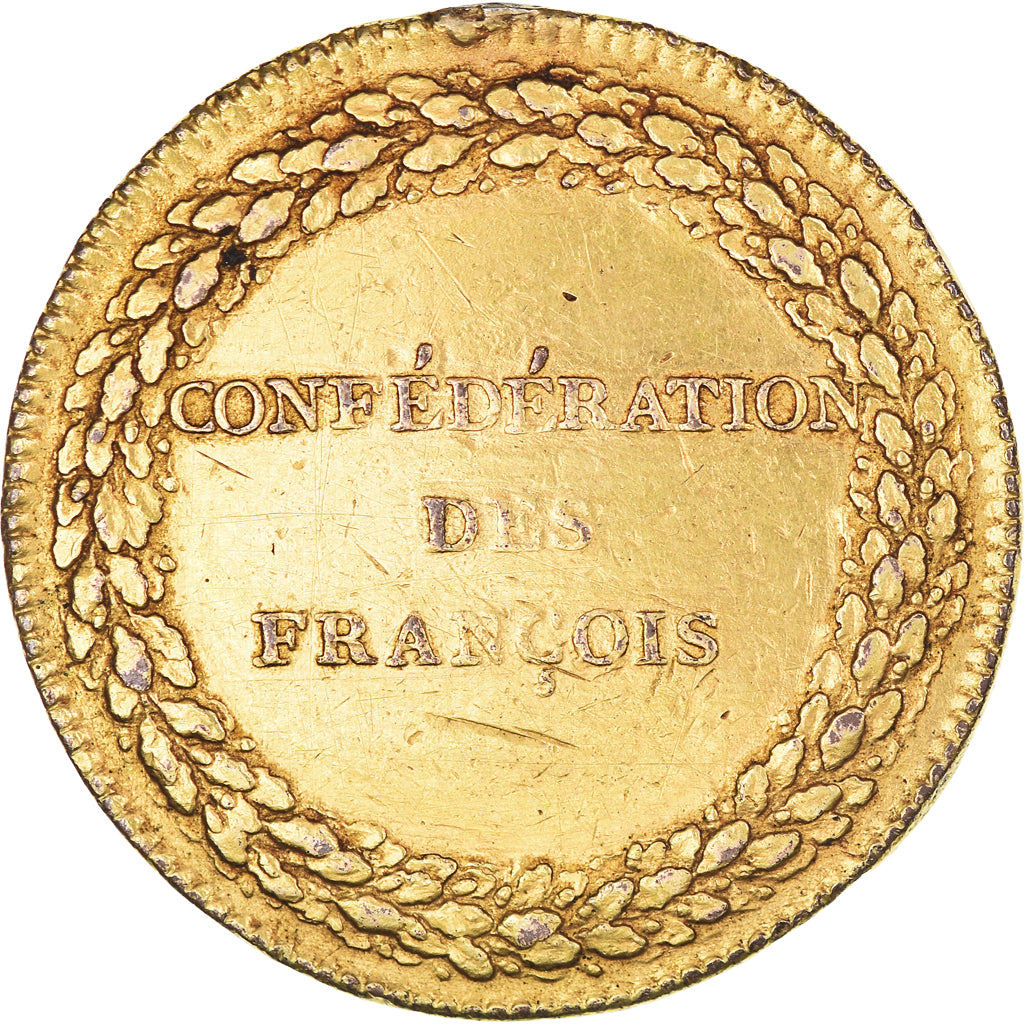 Frankreich, Medaille, Constitution, Confédération des François, Paris