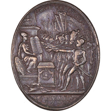 Francia, medaglia, Constitution, Pacte Fédératif, History, 1790, Dupré, BB+
