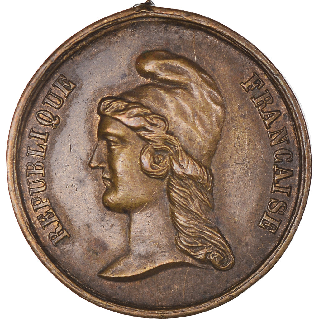 Francia, medalla, Troisième République, Gouvernement provisoire, 1870, MBC+