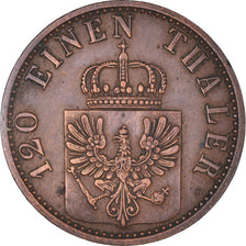 Coin, German States, PRUSSIA, Wilhelm I, 3 Pfennig, 1870, Berlin, AU(50-53)