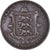 Moneda, Jersey, Victoria, 1/26 Shilling, 1861, MBC, Cobre, KM:2