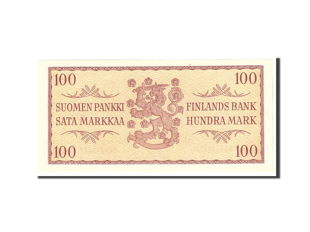 Finland, 100 Markkaa, 1957, KM:97a, Undated, UNC(63)