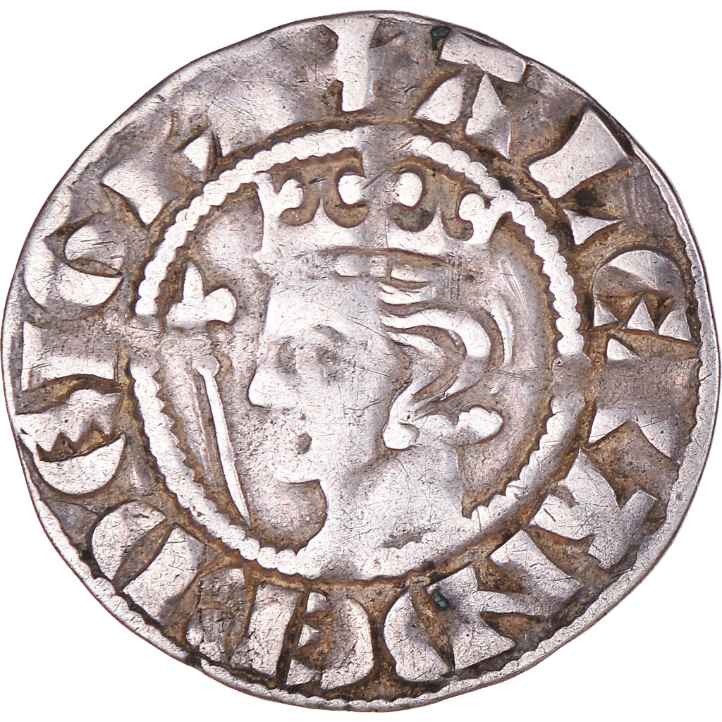 Moneda, Escocia, Alexander III, Penny, 1249-1286, MBC, Plata