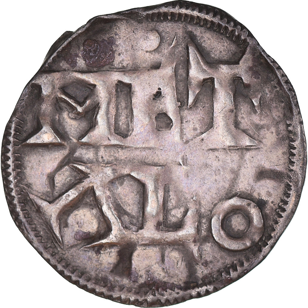 Monnaie, France, Denier, Melle, TTB+, Argent, Depeyrot:629