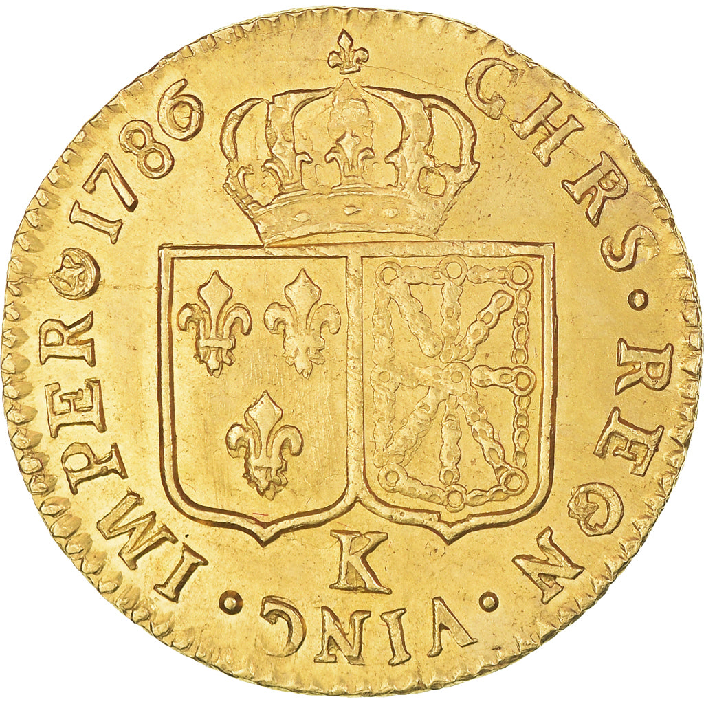 Monnaie, France, Louis XVI, Louis d'Or, 1786, Bordeaux, SUP+, Or, Gadoury:361