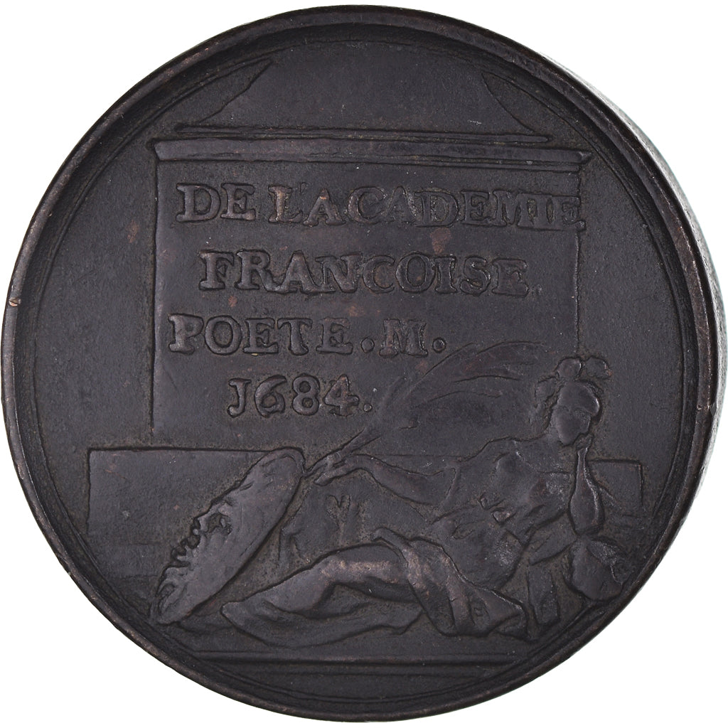 Francja, Token, Pierre Corneille, Académie Francoise, Poëte, Historia, 1684