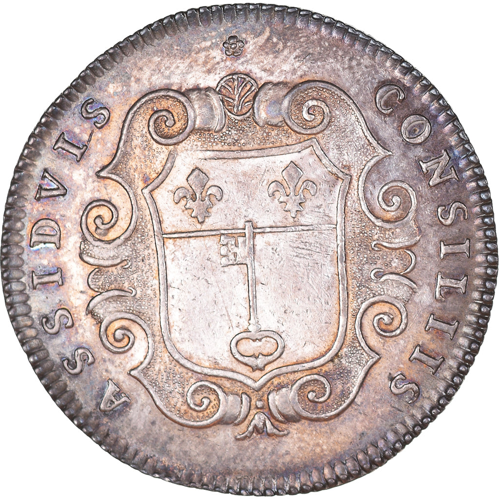 Francia, zeton, Louis XIV, Anjou, Noblesse, Ville d'Angers, History, 1705, SC