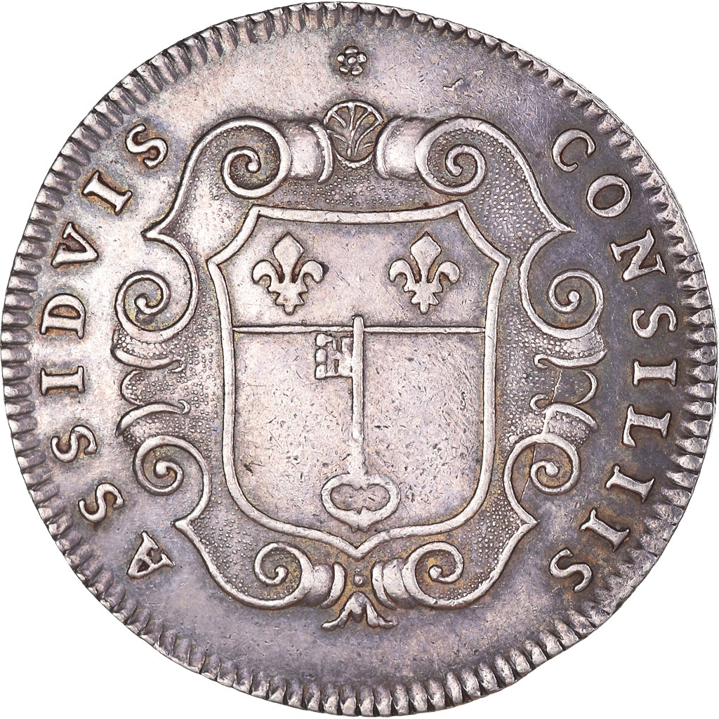 Frankrijk, Token, Louis XV, Anjou, Noblesse, Ville d'Angers, History, UNC-