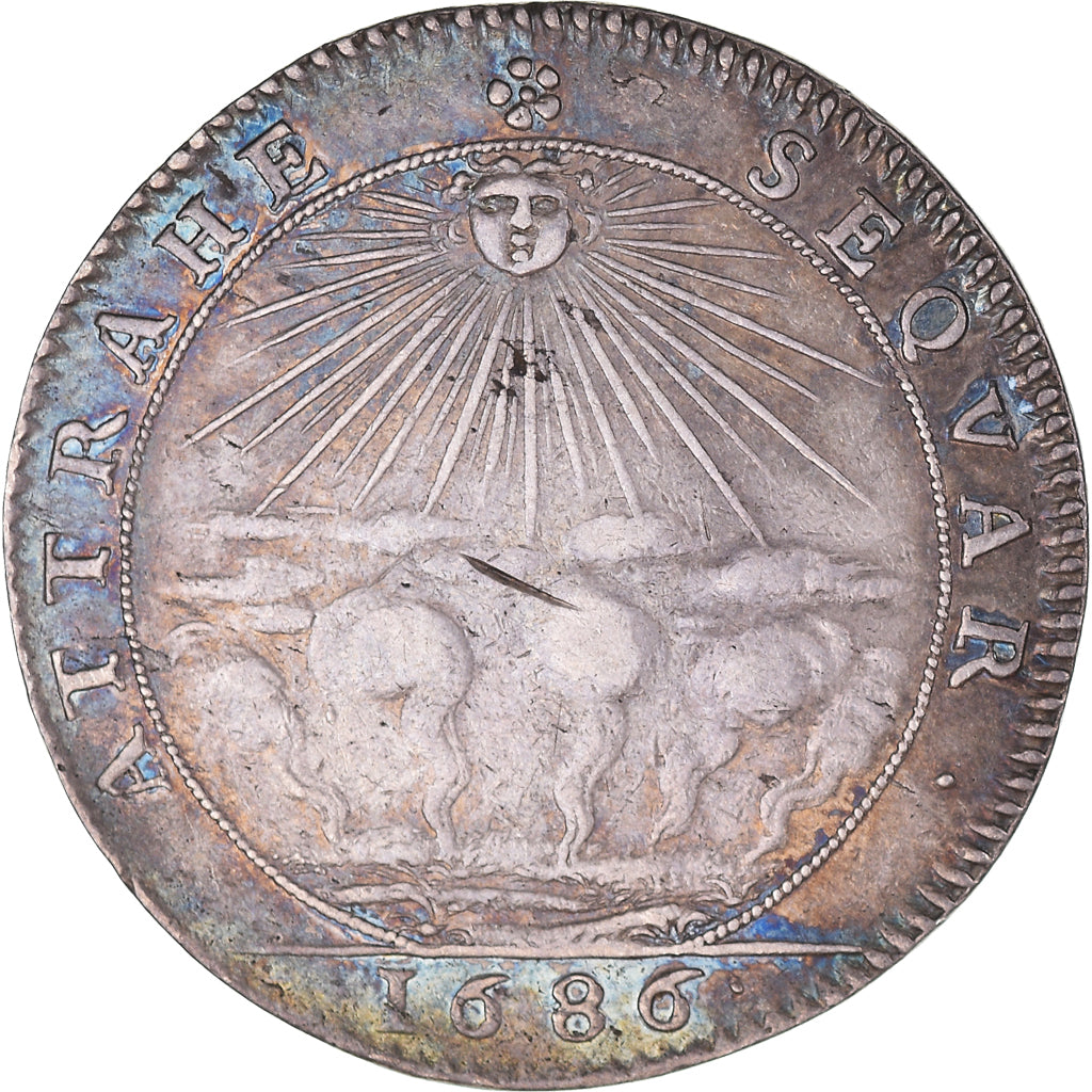 France, Jeton, Anjou, Noblesse, Louis-François du Bouchet, History, 1686, SUP+