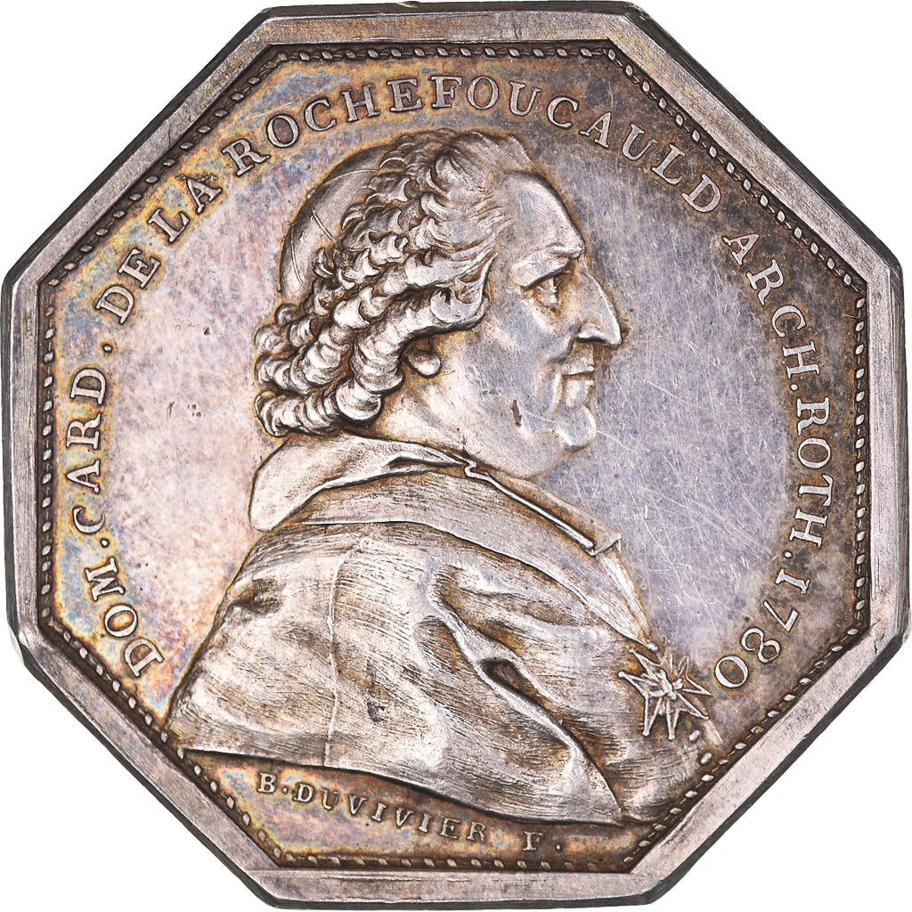 Francja, Token, Rouen, Clergé, Dominique de La Rochefoucauld de Langeac