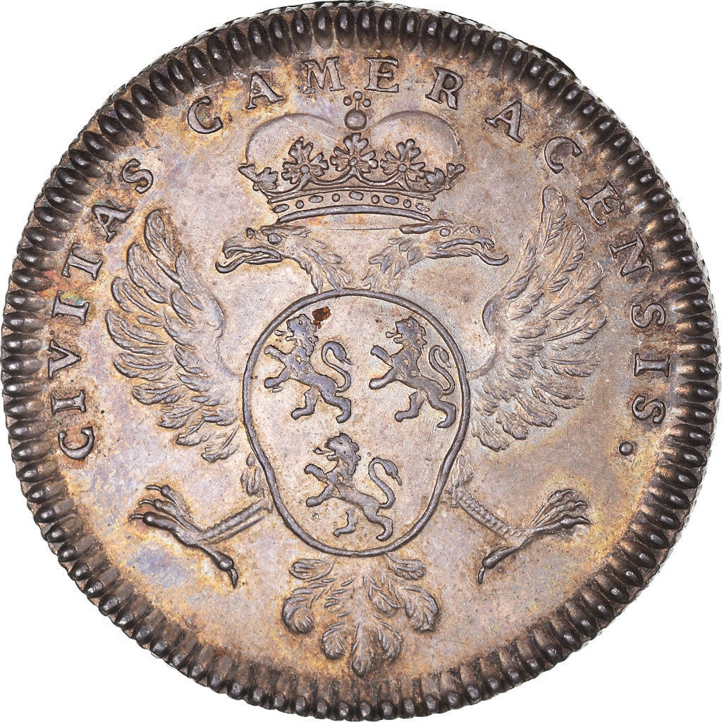 França, Token, Monarquia, Luís XVI, Ville de Cambrai, Gatteaux, MS(60-62)