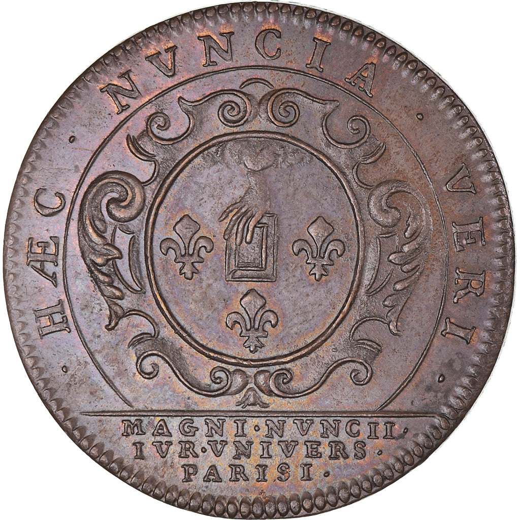 Frankreich, betaalpenning, Royal, Louis XIV, Grands-Maitres de l'Université de
