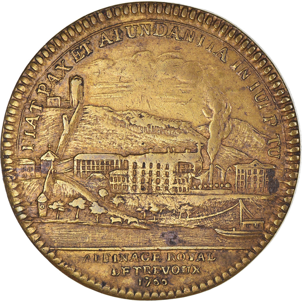 Francia, ficha, Royal, Louis XV, Affinage Royal de Trévoux, 1766, BB, Ottone