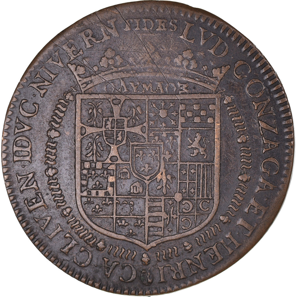 Francja, Token, Królewskie, Ardennes, Rethélois, Louis de Gonzague et