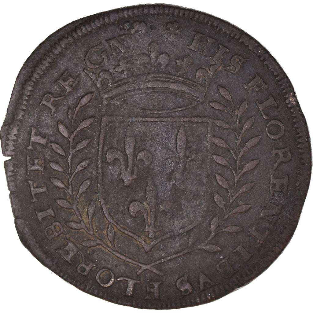 Frankreich, betaalpenning, Royal, Henri III, Gallia Fortit, History, S+