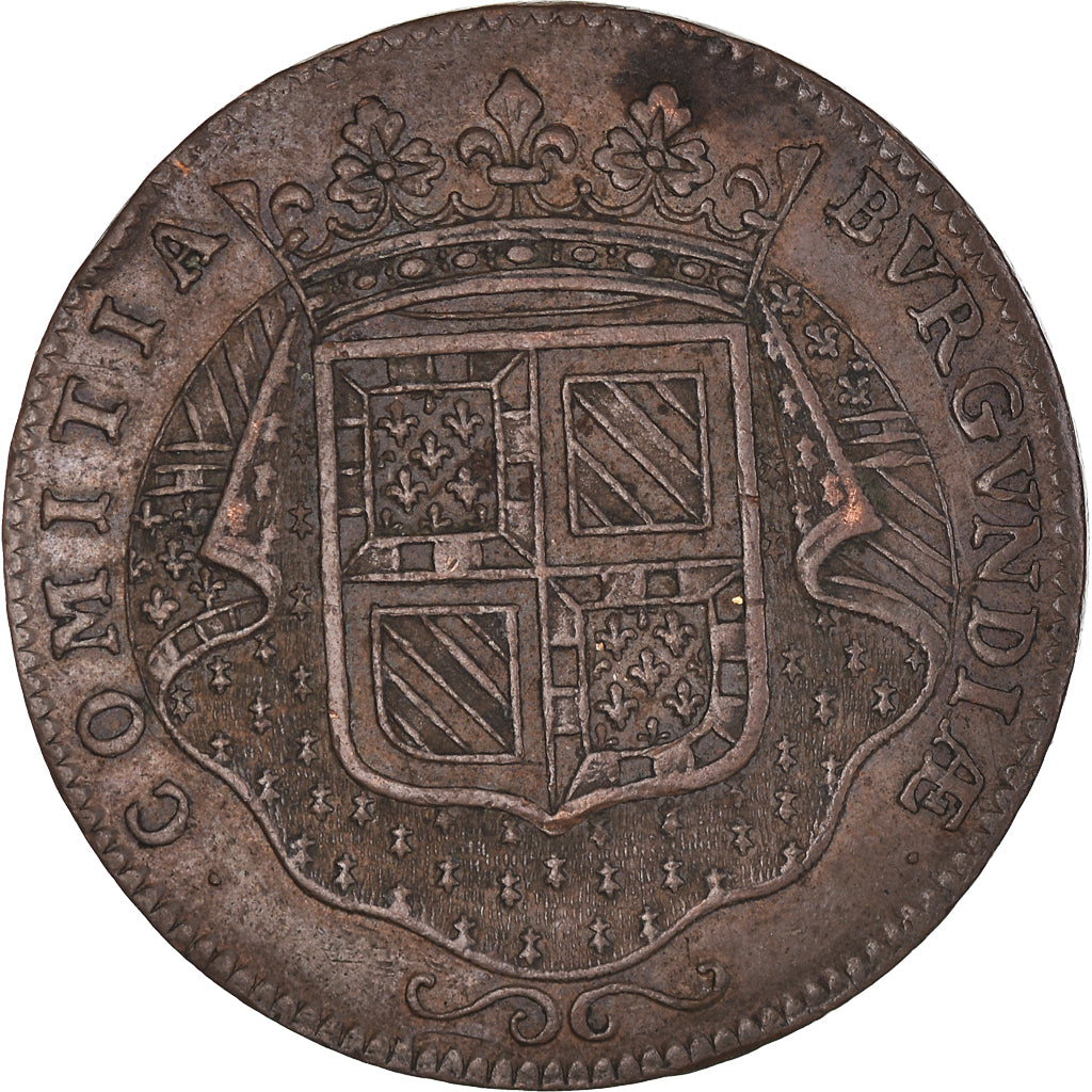 Francia, zeton, Etats de Bourgogne, François Chartraire de Montigny