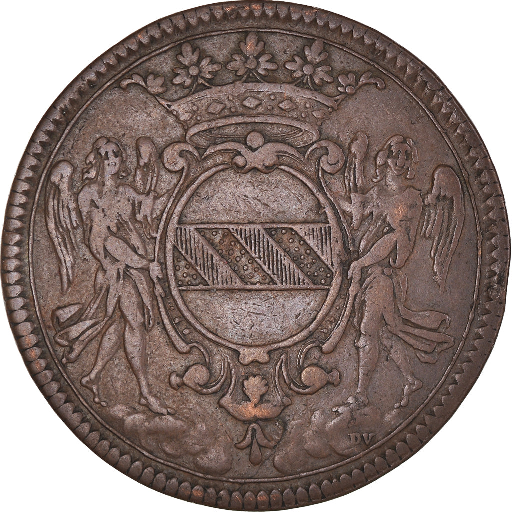 France, Token, Etats de Bourgogne,  René-Constant, Comte de Pons, History