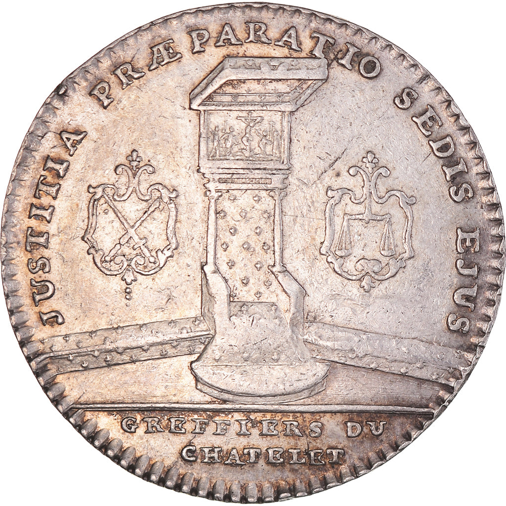 France, Token, Justice, Greffiers du Châtelet, Paris, History, AU(55-58)