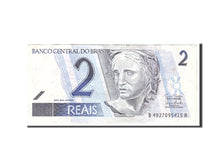 Brazil, 2 Reais, 2001, KM:249b, Undated, EF(40-45)
