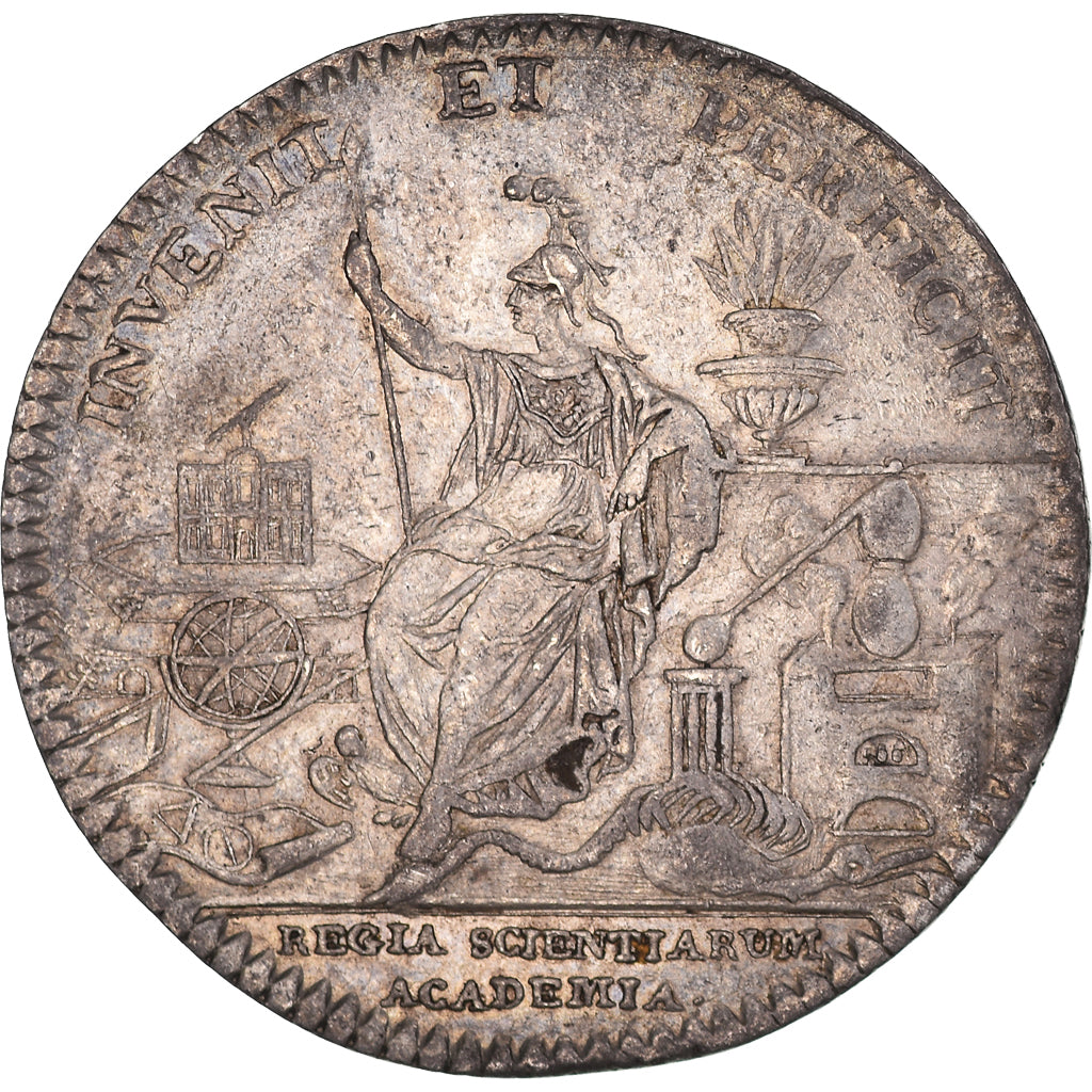 France, Token, Royal, Louis XV, Académie Royale des Sciences, History