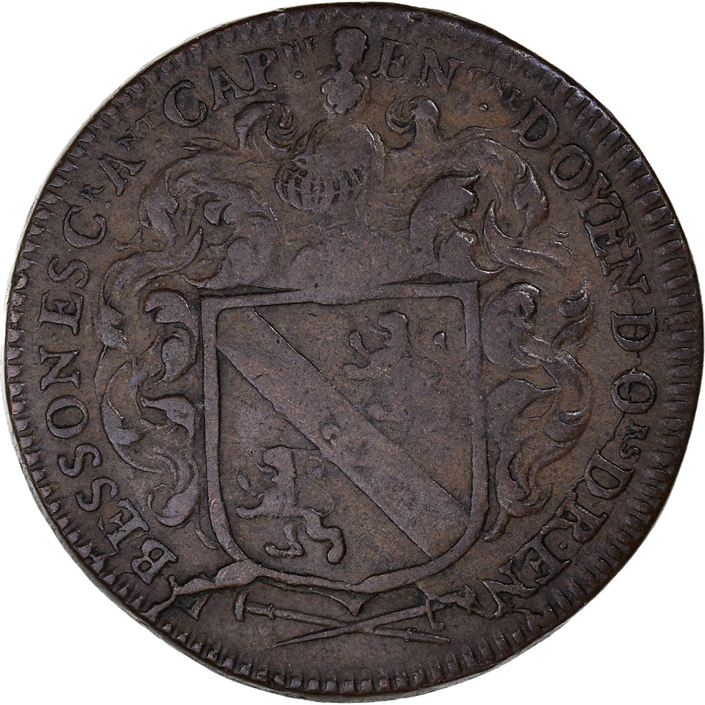 Switzerland, Token, Confédération Helvétique, F.Besson, Capitaine des Gardes