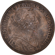 Francia, zeton, Royal, Armand Du Plessis Cardinal de Richelieu, History, 1636