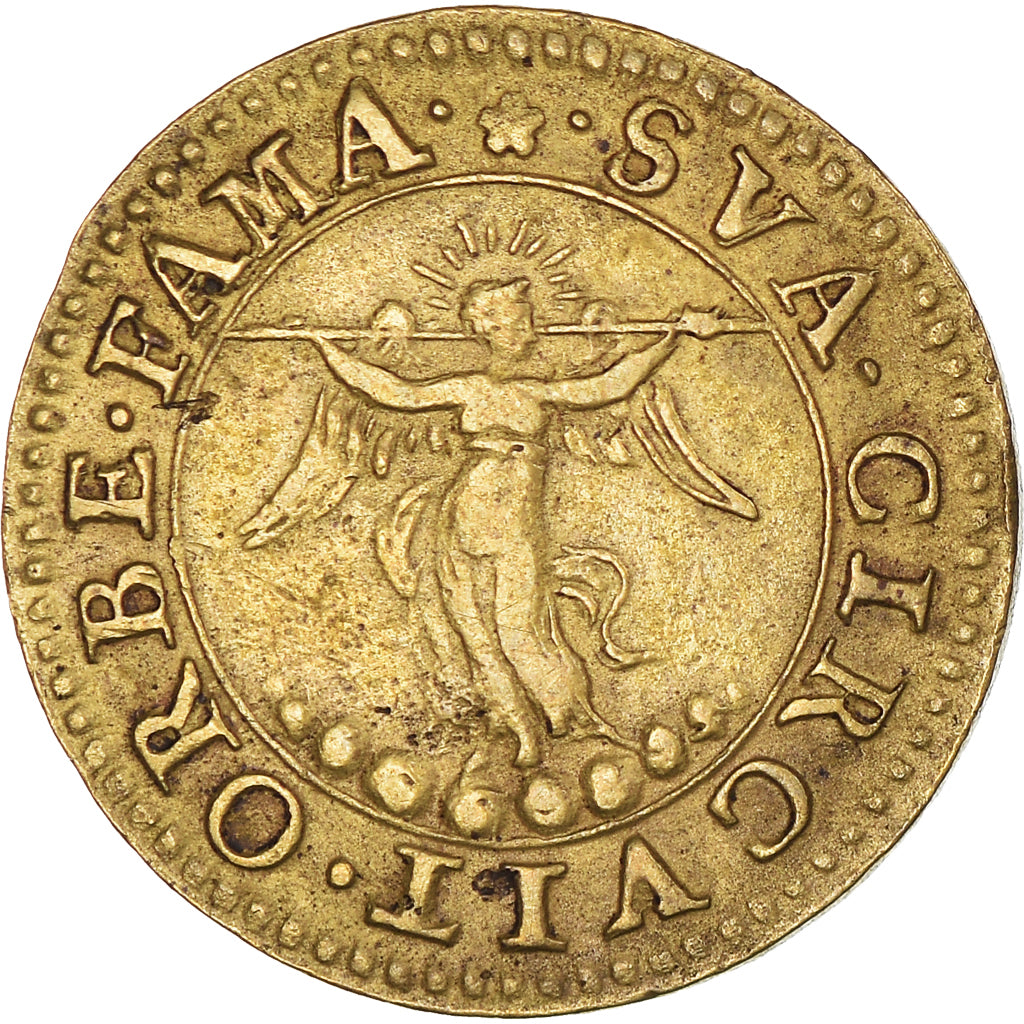 Frankrijk, Token, Louis XIII, Jeton en forme de Double Tournois, History, ZF+
