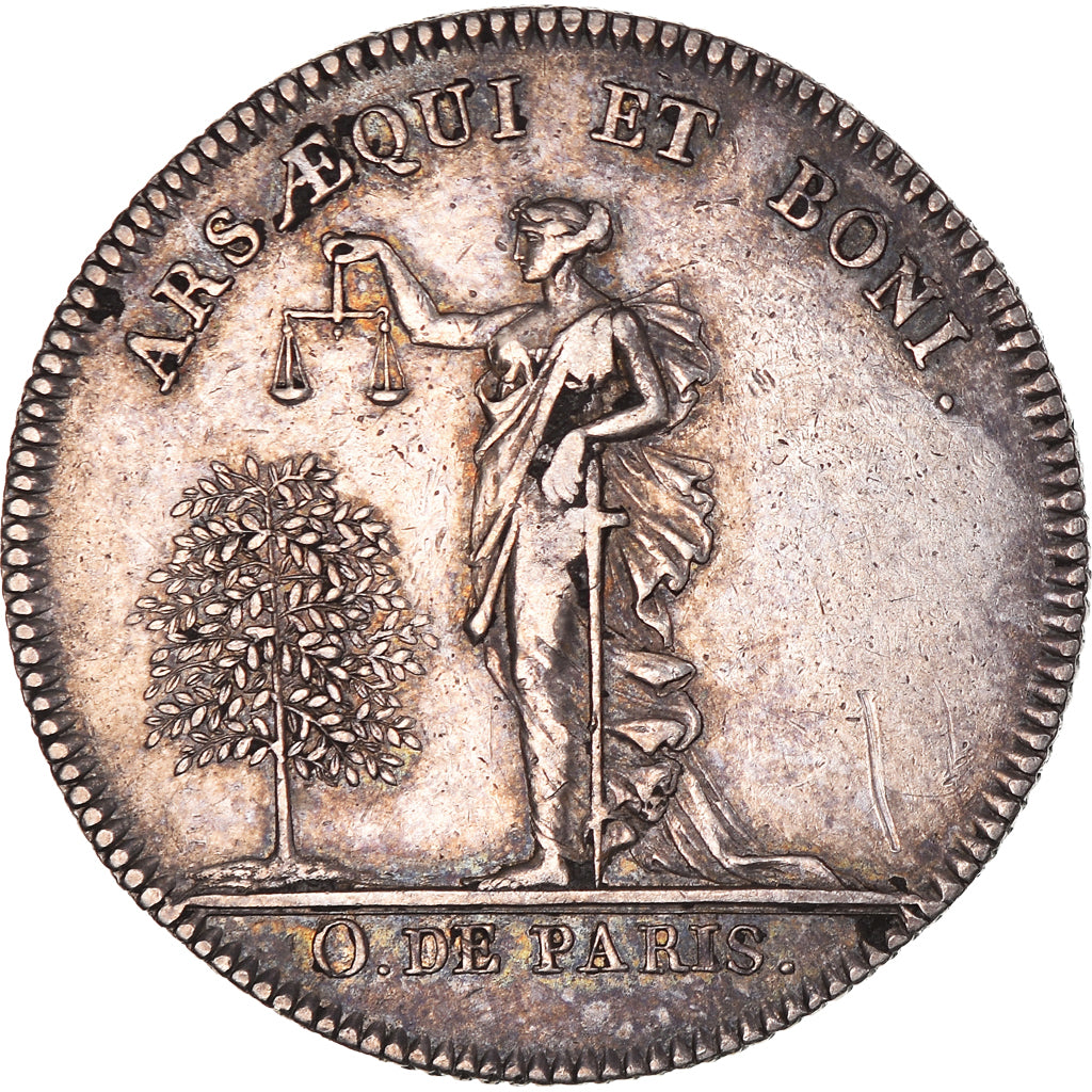 France, Jeton, Franc-Maçonnerie, Thémis, Maçonnique, 1804, SUP+, Argent